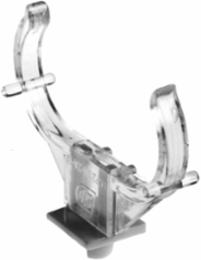 Fluorescent Lamp Holder 2G11 Adjustable Profile Snap-In 3.9 Inch Width