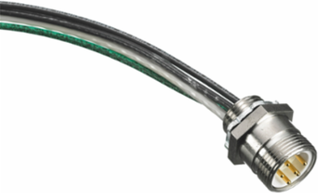 Linkosity 20A 3W Male Receptacle 1 Inch, 3-Pole, #12 AWG