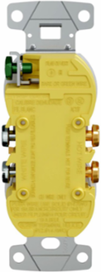 Tamper Resistant Duplex Receptacle, 15A 125V, 2-Pole 3-Wire, White