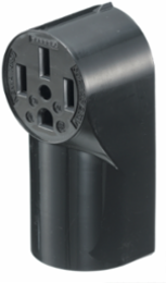 Straight Blade 50A Non-Grounding Receptacle, 3-Pole 3-Wire, 125/250V, Surface Mount