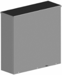 N3R Screw-Cover Wall-Mount 8X8X6 Carbon Steel - Galvanized