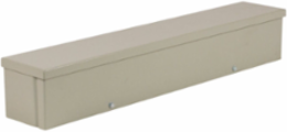 N3R Gutter 4X4X24 Carbon Steel - Gray