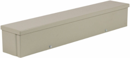 N3R Gutter 4X4X36 Carbon Steel - Gray