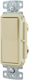 Decorator Rocker Switch 15A 120/277V AC Three Way