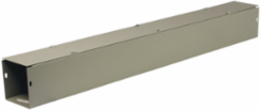 N1 Screw-Cover Wireway - No Knockouts 10X10X24 Carbon Steel - Gray