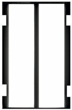 SystemOne Subplate Replacement Bezel 4 Inch for 6 Ortronics TracJack Modules