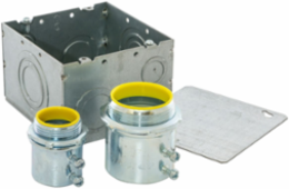 SystemOne Fire-Rated Junction Box 4-11/16 Inch, 66.7 cu.in, Single Outlet