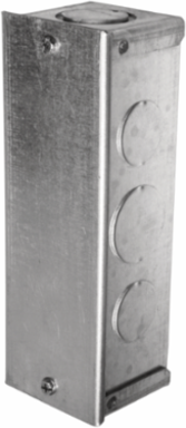 Fire-Rated Poke-Through Unit with (4) 20A Receptacles, 4 Inch, Brass Finish