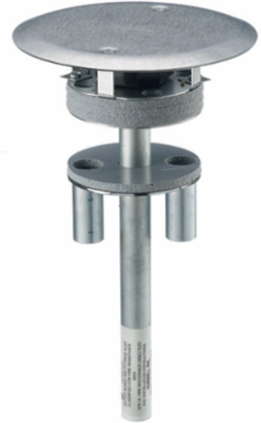 Fire-Rated Poke-Through 4 Inch Fitting for (1) 3/4 Inch EMT Power, (2) 3/4 Inch EMT Low Voltage