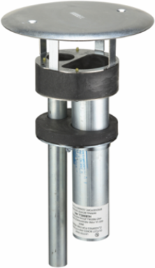 Fire-Rated Poke-Through Fitting, 3/4 Inch EMT Power, 1-1/2 Inch EMT Data
