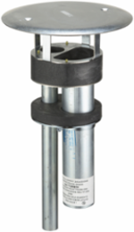 Fire-Rated Poke-Through Fitting, 3/4 Inch EMT Power, 1-1/2 Inch EMT Data
