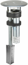 Fire-Rated AV Poke-Through Fitting, 3/4 Inch EMT for Power, 1-1/2 Inch EMT for Data