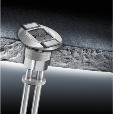 Fire-Rated Poke-Through 4 Inch Fitting for (1) 1 Inch EMT Power & Low Voltage