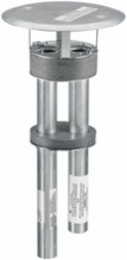 Fire-Rated Poke-Through 4 Inch Fitting for (1) 1 Inch EMT Power & Low Voltage