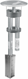 Fire-Rated Poke-Through 4 Inch Fitting with (1) 1 Inch EMT for Power & Low Voltage