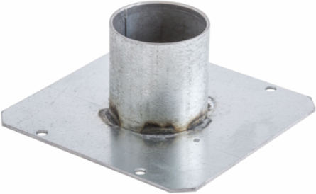 Recessed 10 Inch Bottom Feed Plate, 1-1/2 Inch EMT, cULus Listed