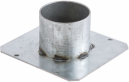 Recessed 10 Inch Bottom Feed Plate for 2 Inch EMT, Fire Rated