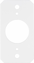 10 Inch Recessed Sub Plate with (1) 1.60" Opening, Steel Construction