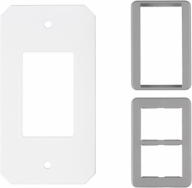 10 Inch Recessed Sub Plate, Single Gang, (1) TRACJACK Opening, Steel Construction