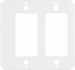 10 Inch Fire-Rated Recessed Sub Plate, (2) Style Line Openings