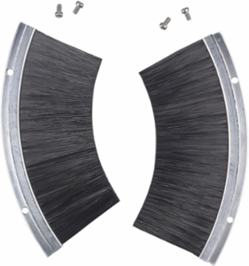10 Inch Recessed Cover Assembly with Egress Door Brushes, Standard Sized Product