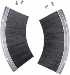 10 Inch Recessed Cover Assembly with Egress Door Brushes, Standard Sized Product