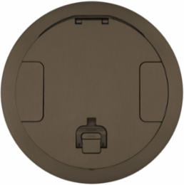 10 Inch Recessed Cover Assembly, Bronze Plated, Fire Rated