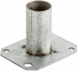 Recessed 10 Inch Bottom Feed Plate, Metallic, Standard Product