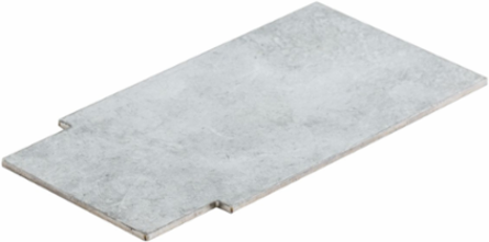 10 Inch Recessed Fire-Rated Poke-Through Perimeter Divider, Steel
