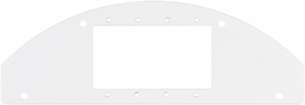 10 Inch Fire-Rated Recessed Sub Plate with (4) Extron® MAAP Openings
