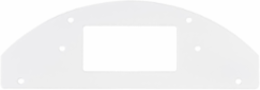 10 Inch Recessed Sub Plate, Fire-Rated, Steel Construction, White Paint