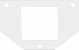 10 Inch Recessed Poke-Through Sub Plate, (2) Extron MAAP Openings, Steel