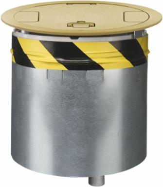 10 Inch Recessed Fire-Rated Poke-Through Kit, Includes Mounting Hardware