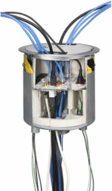 10 Inch Fire-Rated Recessed Floor Fitting, 17.450 lb, Natural Finish
