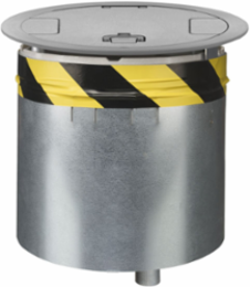 10 Inch Fire-Rated Poke-Through Kit, Includes (2) Receptacles