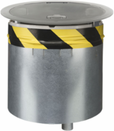 10 Inch Fire-Rated Recessed Poke-Through Kit with (2) Duplex Outlets