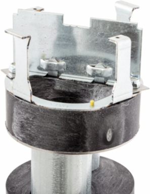 Fire Rated 4 Inch Through Floor Fitting with Multi-Service Ports