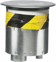 Recessed 6 Inch Fire-Rated Poke-Through, Through Floor Fitting
