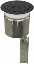6 Inch Fire Rated Poke-Through Kit with (2) 20A Receptacles