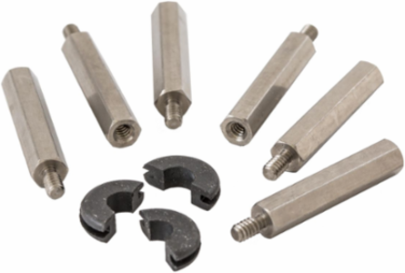 6 Inch Recessed Fire-Rated Poke-Through Extension Kit, Steel Construction