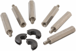 6 Inch Recessed Fire-Rated Poke-Through Extension Kit, Steel Construction