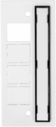 8 Inch Fire-Rated Recessed Sub Plate with 1 Jack Opening & 3 KOs