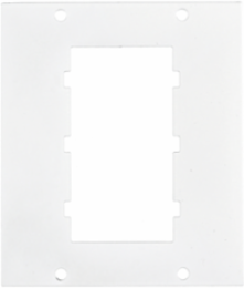 8 Inch Recessed Fire-Rated Sub Plate, 2-Gang, 3-Unit iSTATION Opening