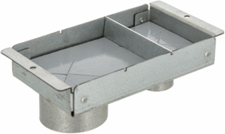 Fire-Rated 8 Inch Recessed Conduit Adapter, 1" & 2" EMT
