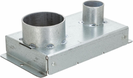 Fire-Rated 8 Inch Recessed Conduit Adapter, 1" & 2" EMT