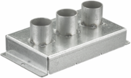 Recessed 8 Inch Replacement Fitting Box for (3) 1 Inch EMT