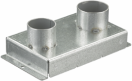 Recessed 8 Inch Replacement Fitting Box for (1) 1-1/2 Inch & (1) 1-1/4 Inch EMT