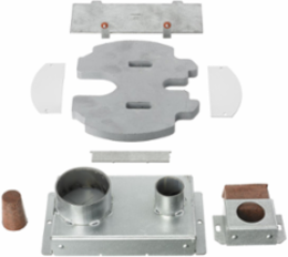 Fire-Rated 8 Inch Poke-Through Kit, Up to 2 Hour Fire Rating