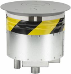 8 Inch Fire-Rated Recessed Poke-Through Fitting & Cover