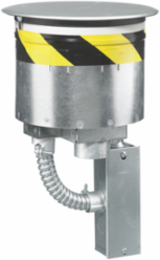 8 Inch Fire-Rated Poke-Through Kit, No Sub Plates